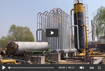 油田壓縮機(jī)現(xiàn)場